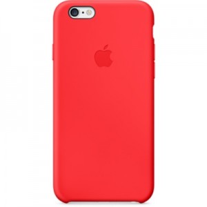 iPhone 6 Silicone Case (PRODUCT) Red