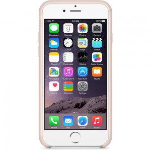 iPhone 6 Leather Case Soft Pink