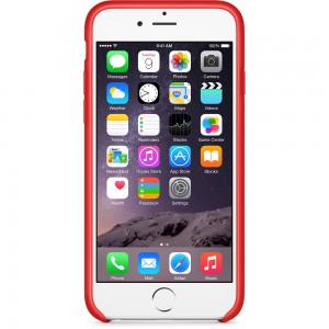 iPhone 6 Leather Case (PRODUCT) Red