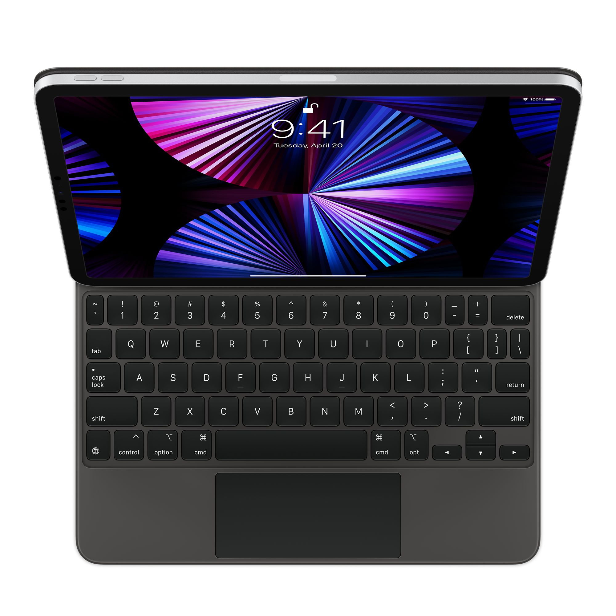 Magic Keyboard for iPad Pro (2021) Negro | iSmart